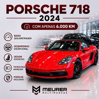 PORSCHE 718 2.0 16V H4 GASOLINA BOXSTER PDK PORSCHE 718 2.0 16V H4 GASOLINA BOXSTER PDK